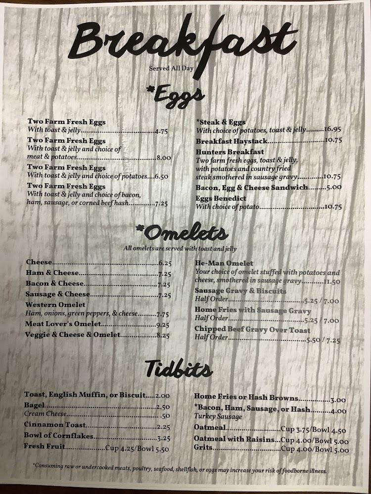 Cinda's Restaurant Menu image 2